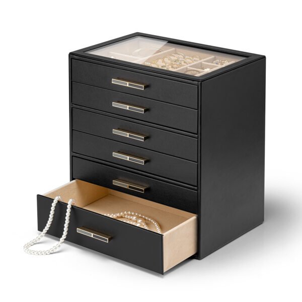 custom leather jewelry box