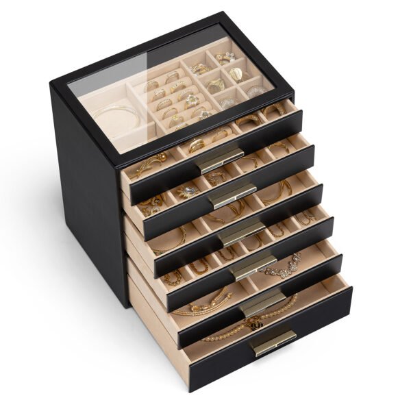 custom leather jewelry box