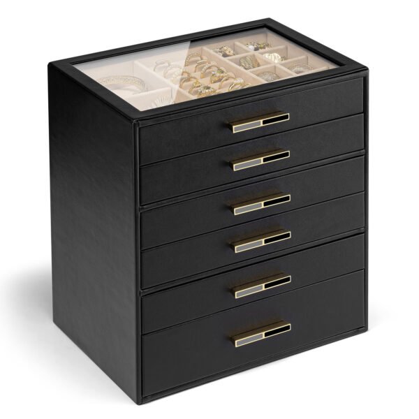 custom leather jewelry box