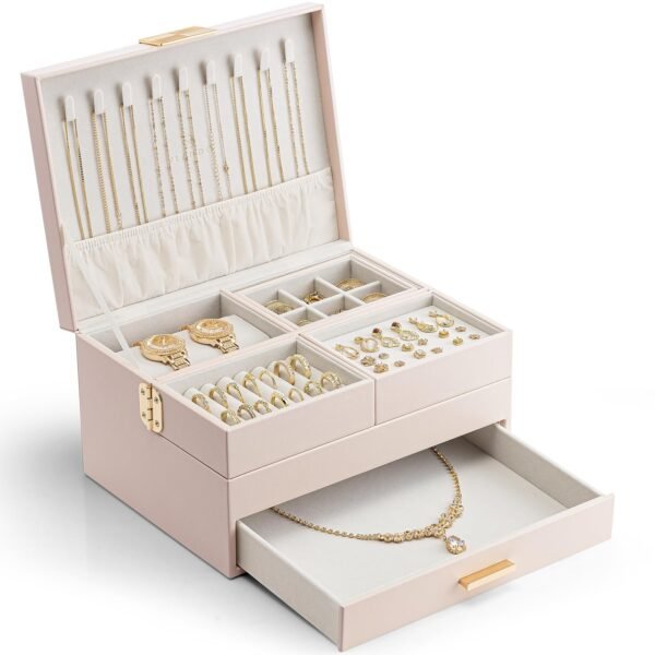 custom leather jewelry box
