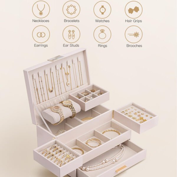 custom leather jewelry box