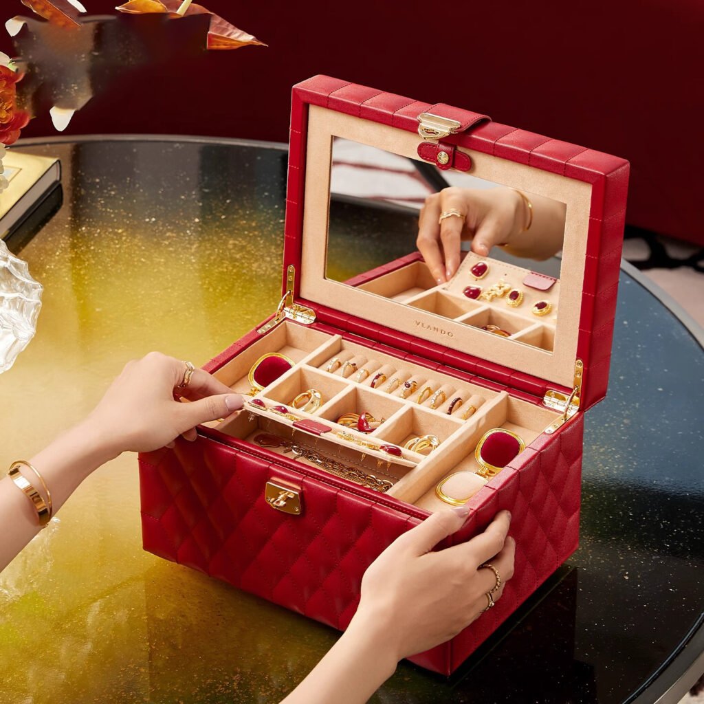 Custom Jewelry Box with Logo