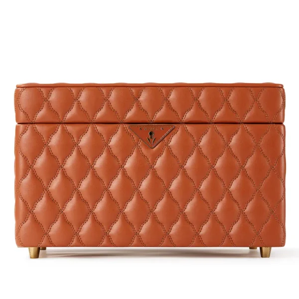 branded jewelry organizer with removable trays