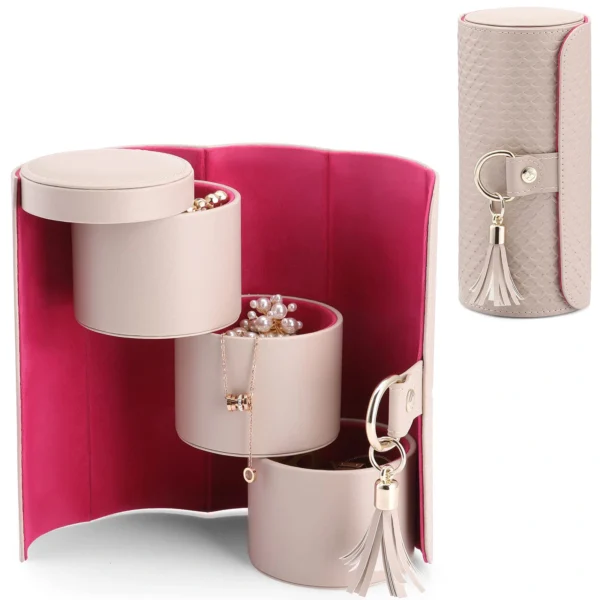 Custom Travel Jewelry Case with Logo