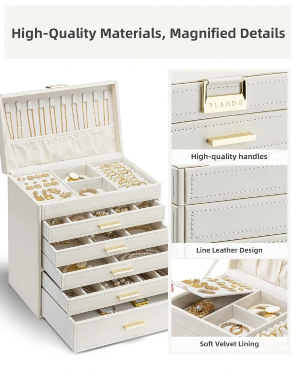 tray layouts for rings earrings bracelets and watches