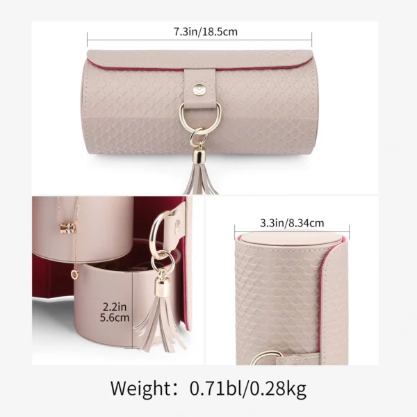 Custom Travel Jewelry Case with Logo - Image 7